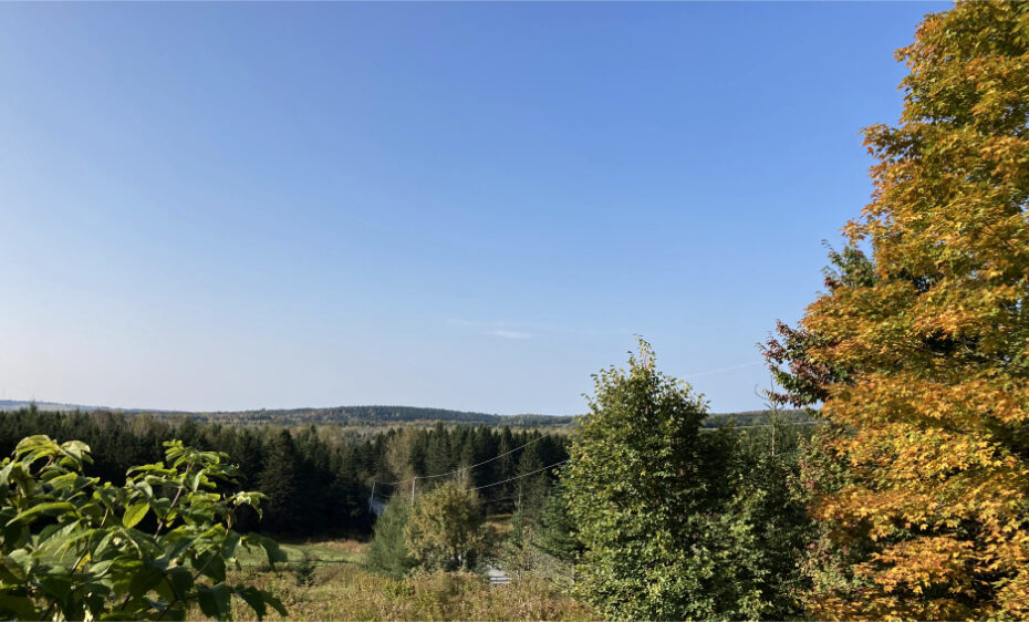 Fin d'été sur les Appalaches