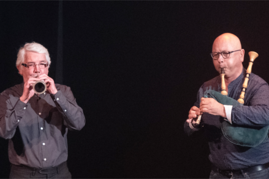 R.Peres & D.LeGuchaoua Lors de la première d'Afalenn (Photo Sera Philouz